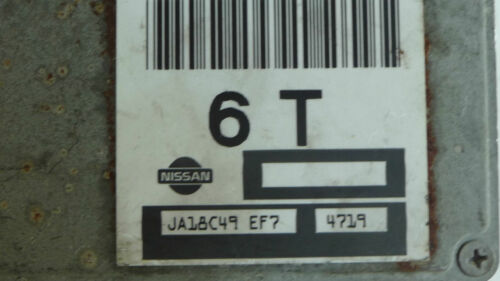 294-23 WARRANTY 1995 Nissan Altima Engine Control Computer Brain MT ECM ECU EBX