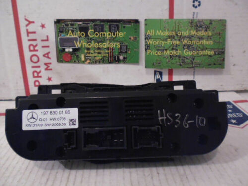 HS36-10 OEM WARRANTY 2012 13 MERCEDES C CLASS TEMP AC HEAT CLIMATE CONTROL UNIT