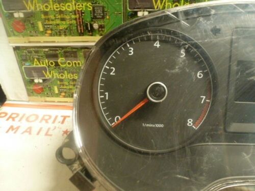 SM712 OEM WARRANTY 2013 VW JETTA Instrument Cluster Speedometer 32K