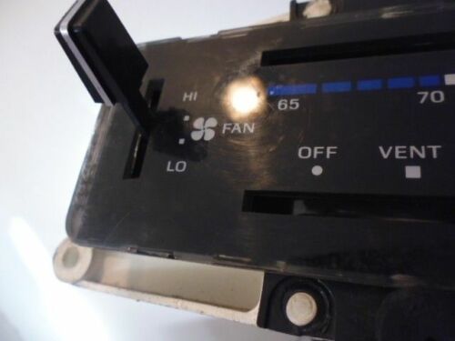 HS13-6 OEM WARRANTY 1982 CONTINENTAL TEMP AC HEAT CLIMATE CONTROL UNIT SWITCH