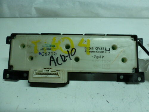 AC12-10 OEM WARRANTY 2006 07 08 09 NISSAN 350Z TEMP AC HEAT CLIMATE CONTROL UNIT