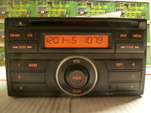 LR1-60 OEM WARRANTY 2011 2012 NISSAN VERSA RADIO AM FM STEREO RECEIVER