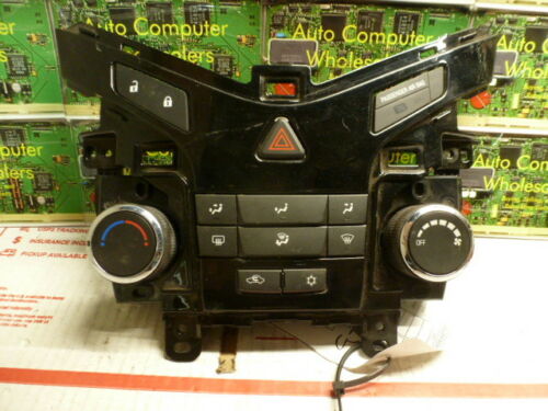 AC92-5 OEM WARRANTY 2012 CRUZE TEMP AC HEAT CLIMATE CONTROL UNIT