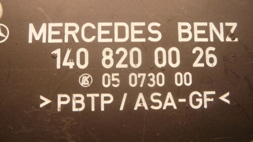 NY514-3 OEM WARRANTY 1991-1999 MERCEDES BENZ S CLASS COMFORT CONTROL MODULE