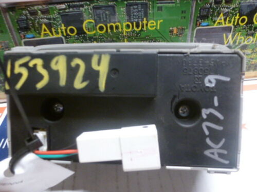 AC73-9 OEM WARRANTY 2015 SIENNA REAR TEMP AC HEAT CLIMATE CONTROL UNIT