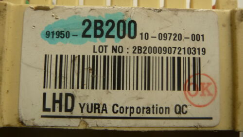 NY465-5 OEM WARRANTY 2006-2009 HYUNDAI SANTA FE FUSE BOX ENGINE COMPARTMENT