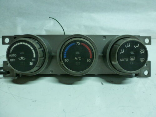 AC11-7 OEM WARRANTY 05-06 ALTIMA TEMP AC HEAT CLIMATE CONTROL UNIT PANEL SWITCH