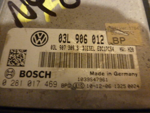 NY87-6 OEM WARRANTY 2012 PASSAT Engine Control Computer Brain ECM ECU EBX