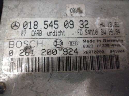 NY63-22 OEM WARRANTY 94 95 MERCEDES W202 C280 Engine Control Computer ECM ECU