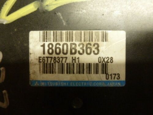 NY225-7 OEM WARRANTY 11 MITSUBISHI LANCER ENGINE CONTROL COMPUTER BRAIN ECM ECU