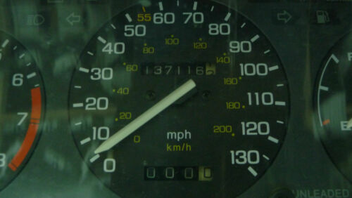 BW37 WARRANTY 1986 Accord MT Instrument Cluster Speedometer Gauges OEM 137,182