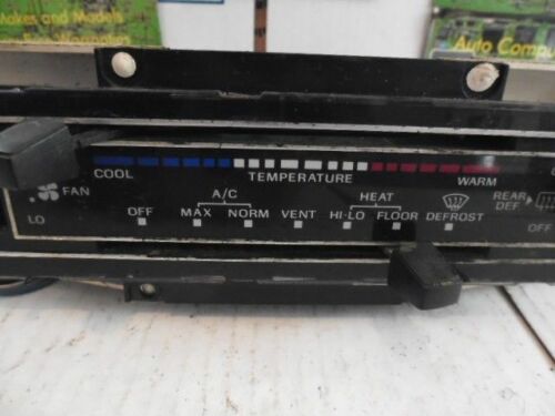 HS13-7 WARRANTY 87 THUNDERBIRD GRAND MARQUIS TEMP AC HEAT CLIMATE CONTROL UNIT