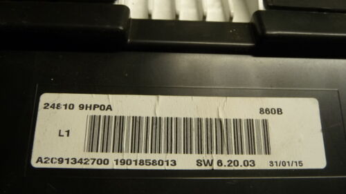 S1963 OEM WARRANTY 2015 NISSAN ALTIMA INSTRUMENT CLUSTER SPEEDOMETER 29,253