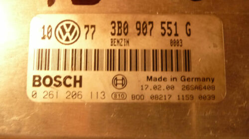 NC410-6 OEM WARRANTY 00 01 02 Audi A4 Passat Engine Control Computer ECM ECU EBX