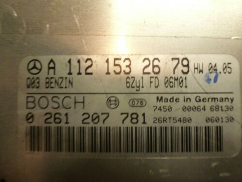 NY287-8 OEM WARRANTY 2001 2002 MERCEDES E CLASS ENGINE CONTROL COMPUTER ECM ECU