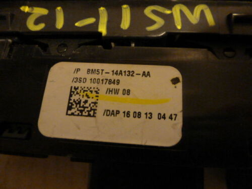 WS11-12 WARRANTY 2012 13 14 ESCAPE FOCUS LEFT DRIVER MASTER POWER WINDOW SWITCH