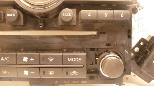 A239-3 OEM WARRANTY 2012 2013 2014 2015 NISSAN ARMADA CD RADIO NAVIGATION PANEL