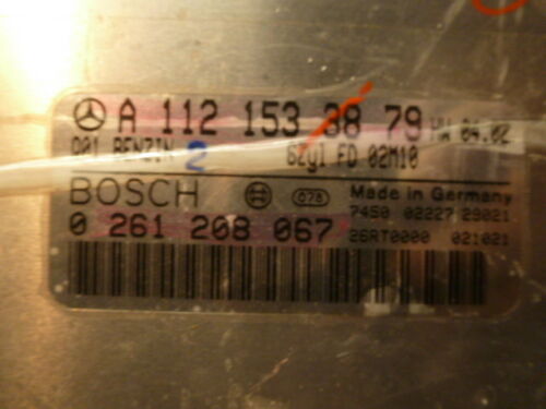 NY322-5 OEM WARRANTY 03-05 ML C SLK CLASS ENGINE CONTROL COMPUTER BRAIN ECM ECU