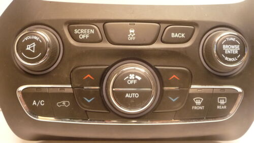 A218-3 OEM WARRANTY 2014-2017 JEEP CHEROKEE A/C HEAT CLIMATE TEMP CONTROL