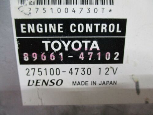 NY648-9 OEM WARRANTY 2004 2005 2006 TOYOTA PRIUS ENGINE CONTROL MODULE ECM ECU