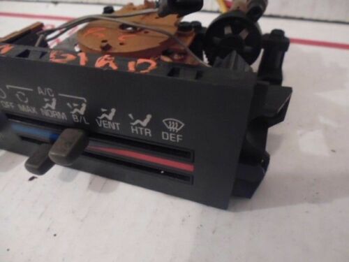 HS22-11 OEM WARRANTY 88 PONTIAC SUNBIRD TEMP AC HEAT CLIMATE CONTROL UNIT SWITCH