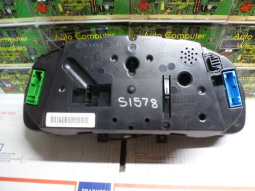 S1578 OEM WARRANTY 1999-2001 VW PASSAT INSTRUMENT CLUSTER SPEEDOMETER 151,151