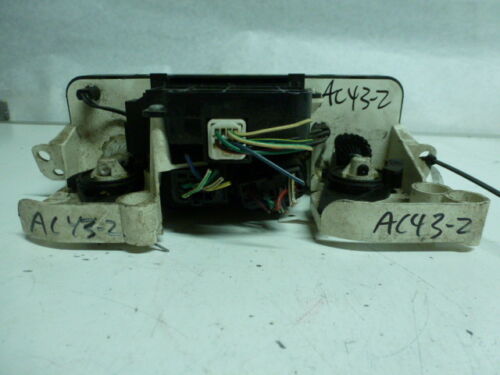 AC43-2 OEM WARRANTY 01 02 PRIZM TEMP AC HEAT CLIMATE CONTROL UNIT PANEL SWITCH