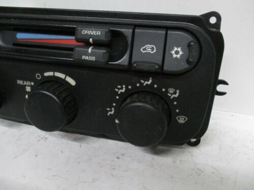 A291-17 OEM WARRANTY 2001 2002 CARAVAN TOWN & COUNTRY A/C HEAT CLIMATE CONTROL