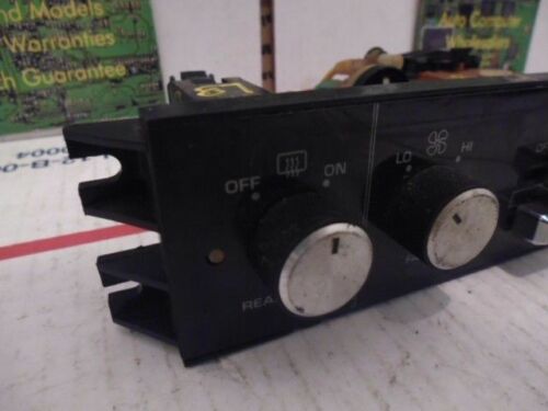 HS21-5 OEM WARRANTY 1987 OLDSMOBILE 88 TEMP AC HEAT CLIMATE CONTROL UNIT SWITCH