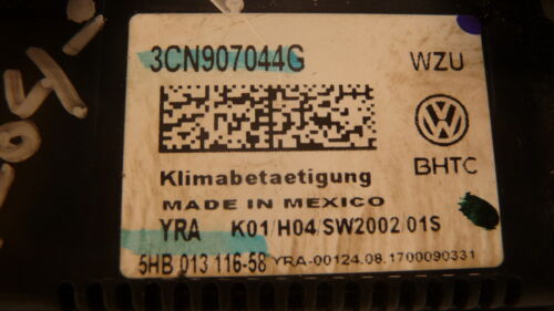 A264-19 OEM WARRANTY 2018 VOLKSWAGEN ATLAS A/C HEAT CLIMATE TEMP CONTROL
