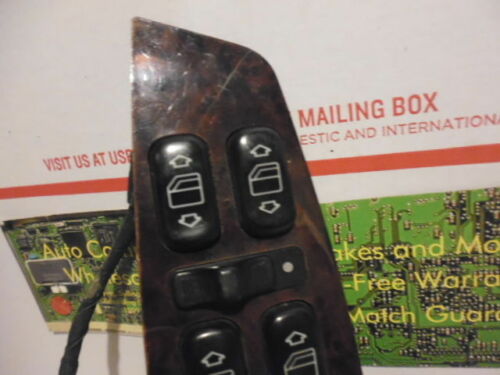 WS24-9 OEM WARRANTY 00-02 MERCEDES S-CLASS S500 LEFT DRIVER MASTER WINDOW SWITCH