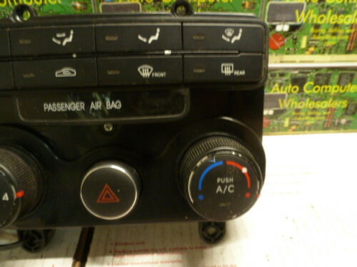 A151-13 OEM WARRANTY 2009-2012 HYUNDAI ELANTRA TEMP AC HEAT CLIMATE CONTROL UNIT