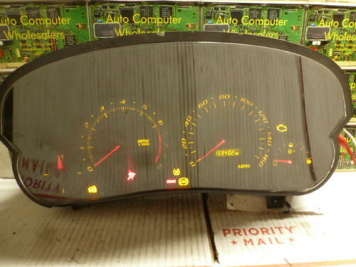 S1318 OEM WARRANTY 2003 CADILLAC CTS INSTRUMENT CLUSTER SPEEDOMETER 159,402