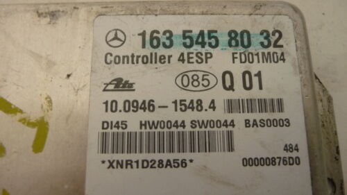 NY598-15 OEM WARRANTY 2000-2005 MERCEDES BENZ ML CLASS ABS CONTROL MODULE
