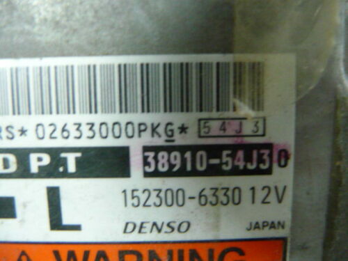 NY593-24 OEM WARRANTY 2003 SUZUKI VITARA AIR BAG CONTROL MODULE