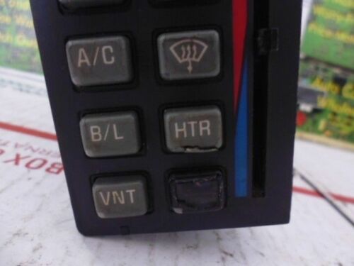 HS16-1 OEM WARRANTY 92 93 GRAND PRIX TEMP AC HEAT CLIMATE CONTROL UNIT SWITCH