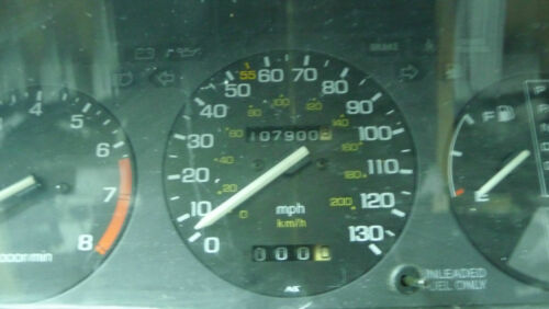 BW34A 1988 Accord Instrument Cluster Gauges Speedometer Gauges OEM 107,900