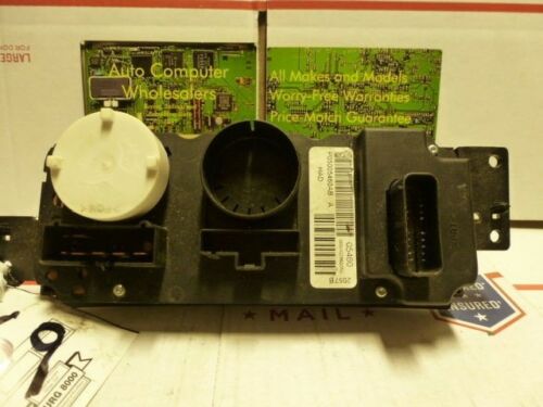 CC869 WARRANTY OEM 08 Pacifica TEMP AC HEAT CLIMATE CONTROL PANEL UNIT SWITCH