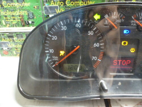 S1580 OEM WARRANTY 1999-2001 VW PASSAT INSTRUMENT CLUSTER SPEEDOMETER 180,015