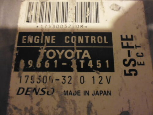 NY89-11 OEM WARRANTY 1998 1999 CAMRY ENGINE CONTROL COMPUTER BRAIN ECM ECU EBX