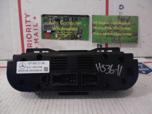 HS36-11 OEM WARRANTY 2012 13 MERCEDES C CLASS TEMP AC HEAT CLIMATE CONTROL UNIT