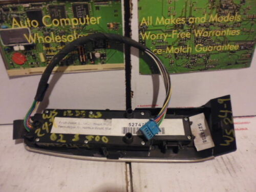 WS24-9 OEM WARRANTY 00-02 MERCEDES S-CLASS S500 LEFT DRIVER MASTER WINDOW SWITCH
