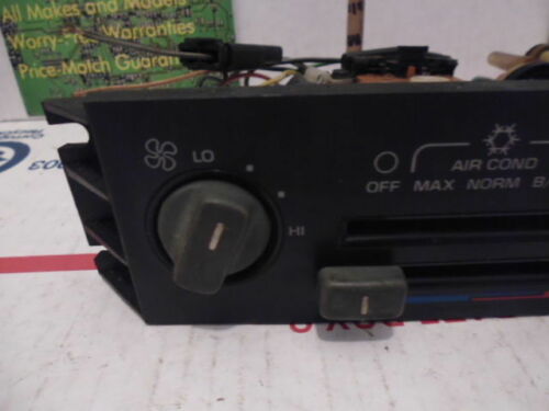 HS12-6 OEM WARRANTY 1988 CHEVROLET GRAND AM TEMP AC HEAT CLIMATE CONTROL PANEL