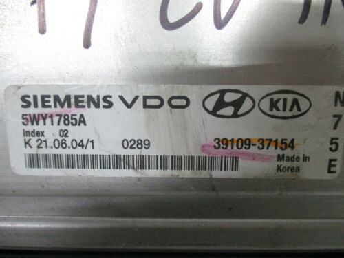 NY622-4 OEM WARRANTY 2005 HYUNDAI SONATA 2.7L ENGINE CONTROL MODULE ECM ECU