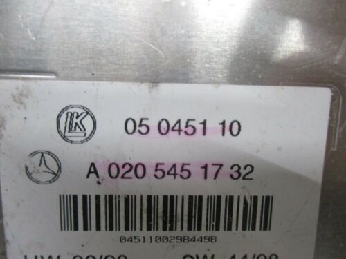 NY618-4 OEM WARRANTY 2000-2006 MERCEDES BENZ S CL CLASS FUSE BOX RELAY
