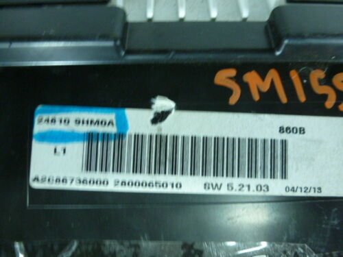 SM155 OEM WARRANTY 2013 2014 ALTIMA Instrument Cluster Speedometer Gauges