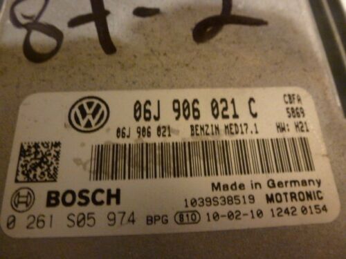 NY87-2 OEM WARRANTY 2010 10 PASSAT Engine Control Computer Brain ECM ECU EBX
