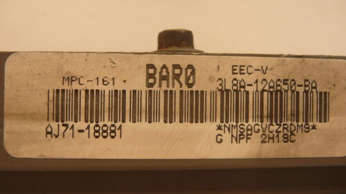 NY535-1 OEM PROGRAMMED 03 MAZDA TRIBUTE ENGINE COMPUTER CONTROL MPC-161 ECM ECU