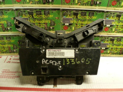 AC92-5 OEM WARRANTY 2012 CRUZE TEMP AC HEAT CLIMATE CONTROL UNIT