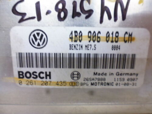 NY578-13 OEM WARRANTY 2002 VOLKSWAGEN PASSAT ENGINE CONTROL MODULE ECM ECU